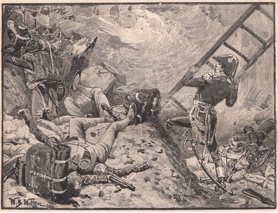Marshal Lannes at Ratisbon by William Barnes Wollen